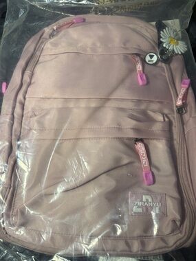 Girls Pink Multi-Pocket Backpack - Never Used